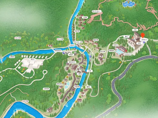 邹城结合景区手绘地图智慧导览和720全景技术，可以让景区更加“动”起来，为游客提供更加身临其境的导览体验。